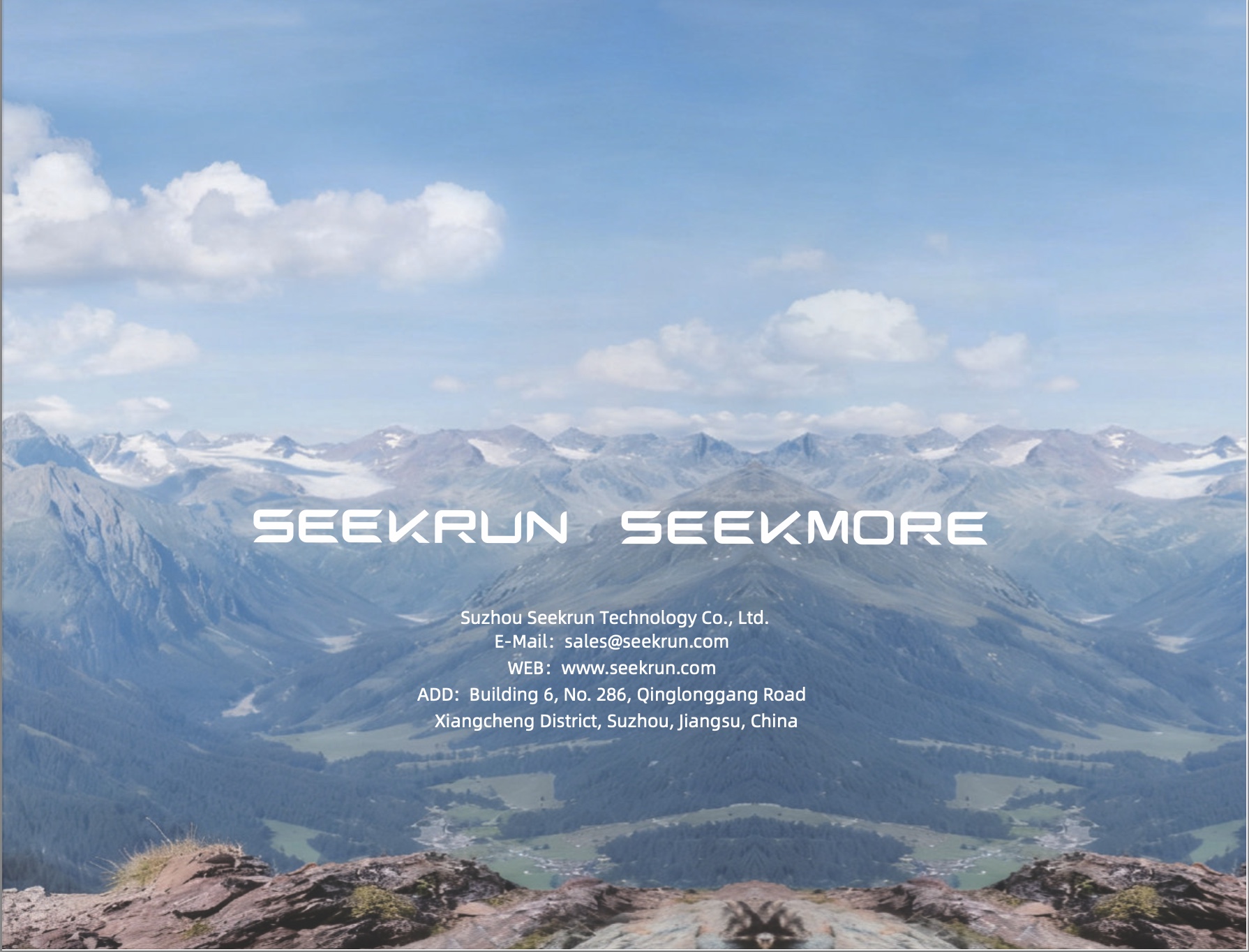 SeekRun S7 installed on bicycle